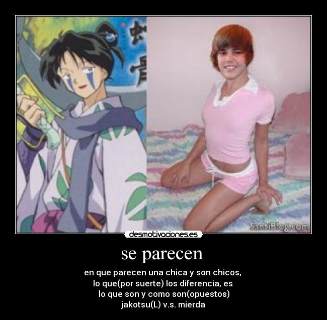 se parecen  - 