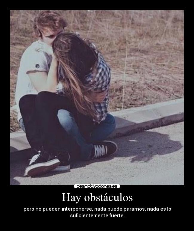 carteles obstaculos hay obstaculos desmotivaciones