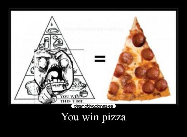 You win pizza - 