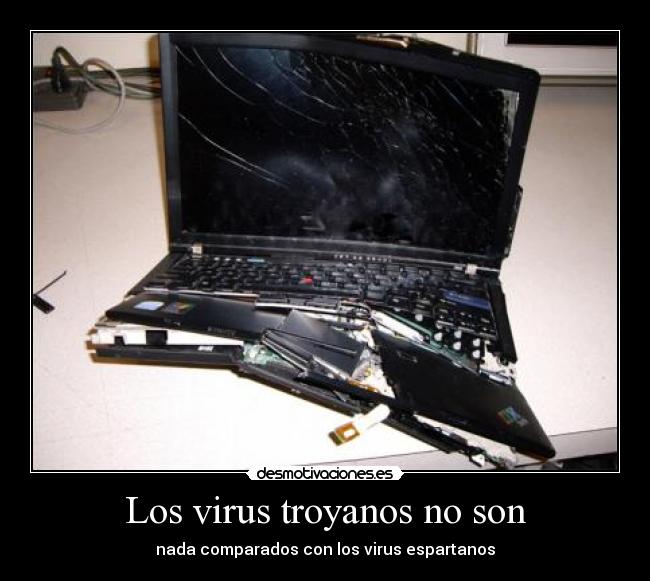 Los virus troyanos no son - 