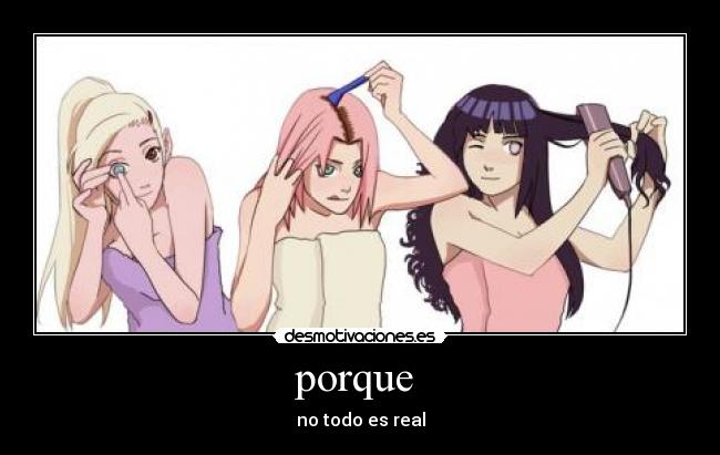 porque - no todo es real