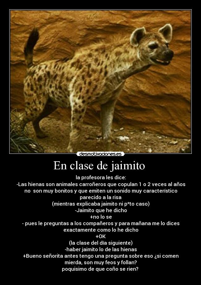 En clase de jaimito -