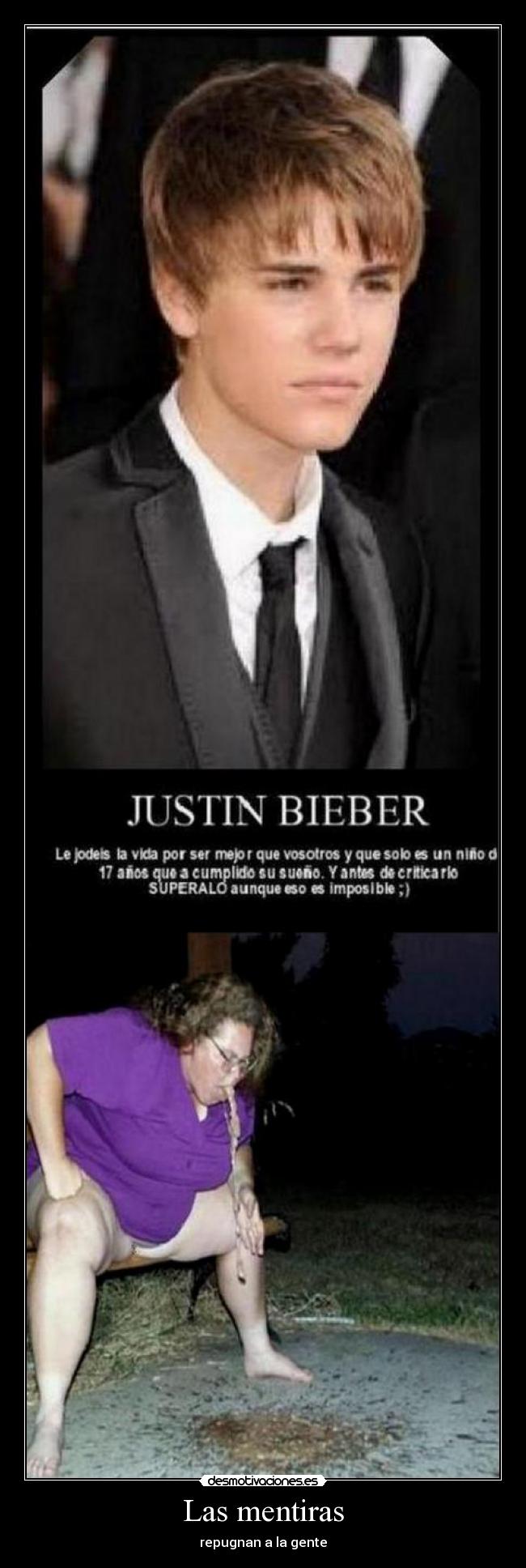 Las mentiras - repugnan a la gente