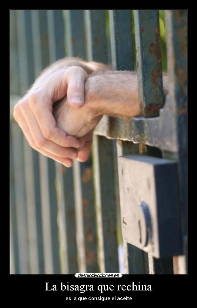 La bisagra que rechina - 