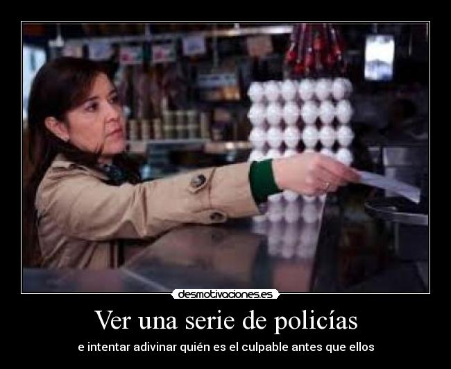 Ver una serie de policías - 