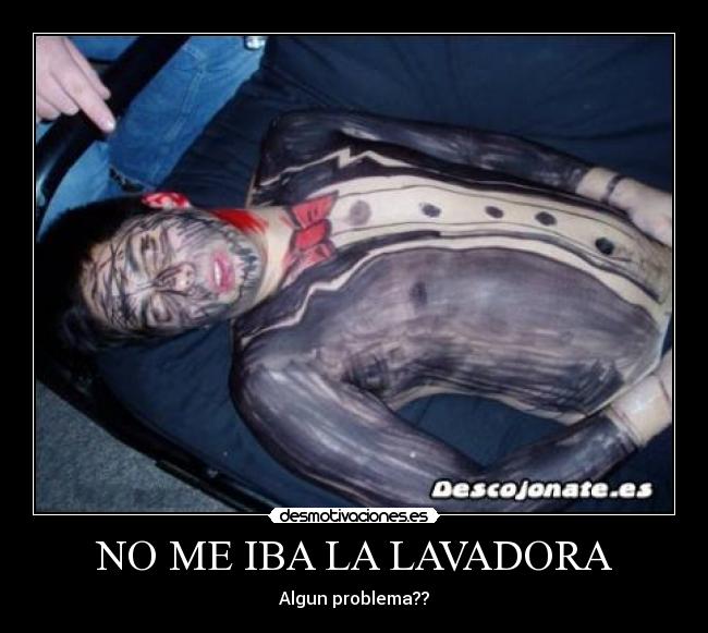NO ME IBA LA LAVADORA - Algun problema??