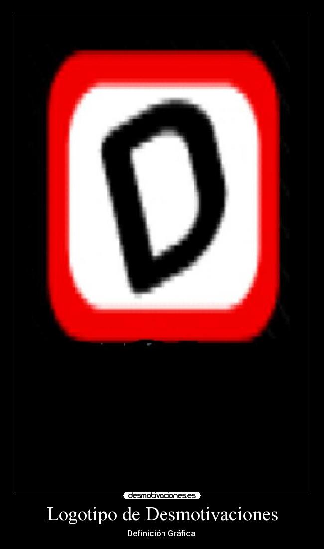 Logotipo de Desmotivaciones -