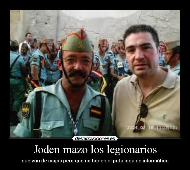 Joden mazo los legionarios - 