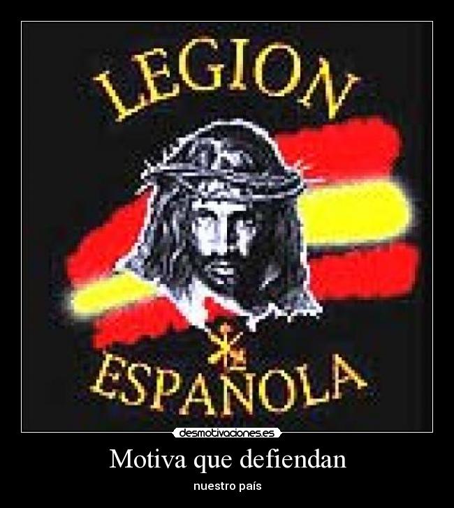 Motiva que defiendan - nuestro país
