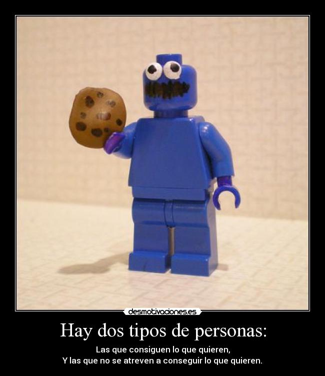 carteles hay dos tipos personas desmotivaciones