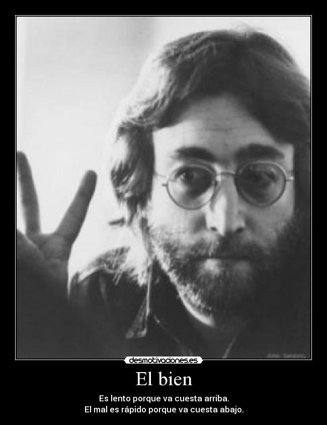 carteles lennon motivacion verdades john lennon beatles desmotivaciones