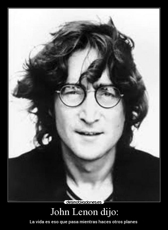 John Lenon dijo: - 