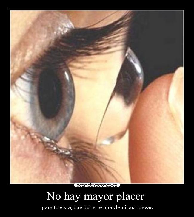 No hay mayor placer -