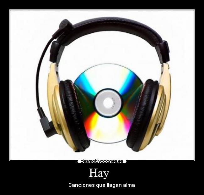 Hay - Canciones que llagan alma