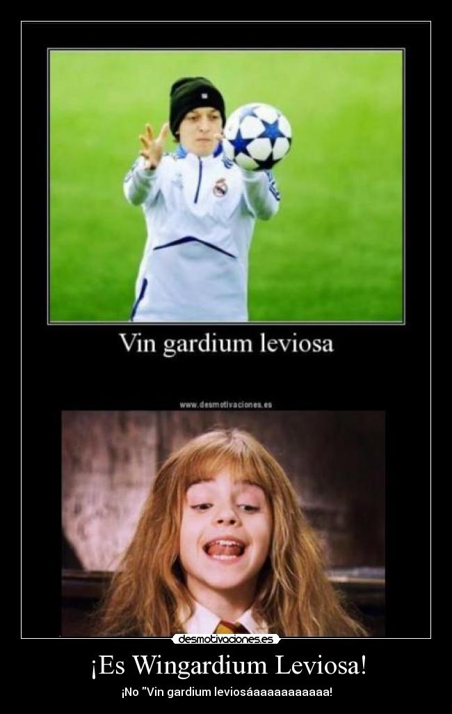 ¡Es Wingardium Leviosa! - 