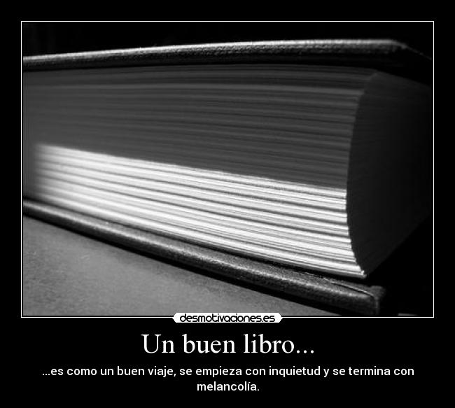 Un buen libro... - 