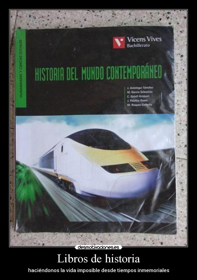 Libros de historia -
