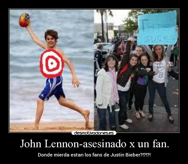 John Lennon-asesinado x un fan. - 