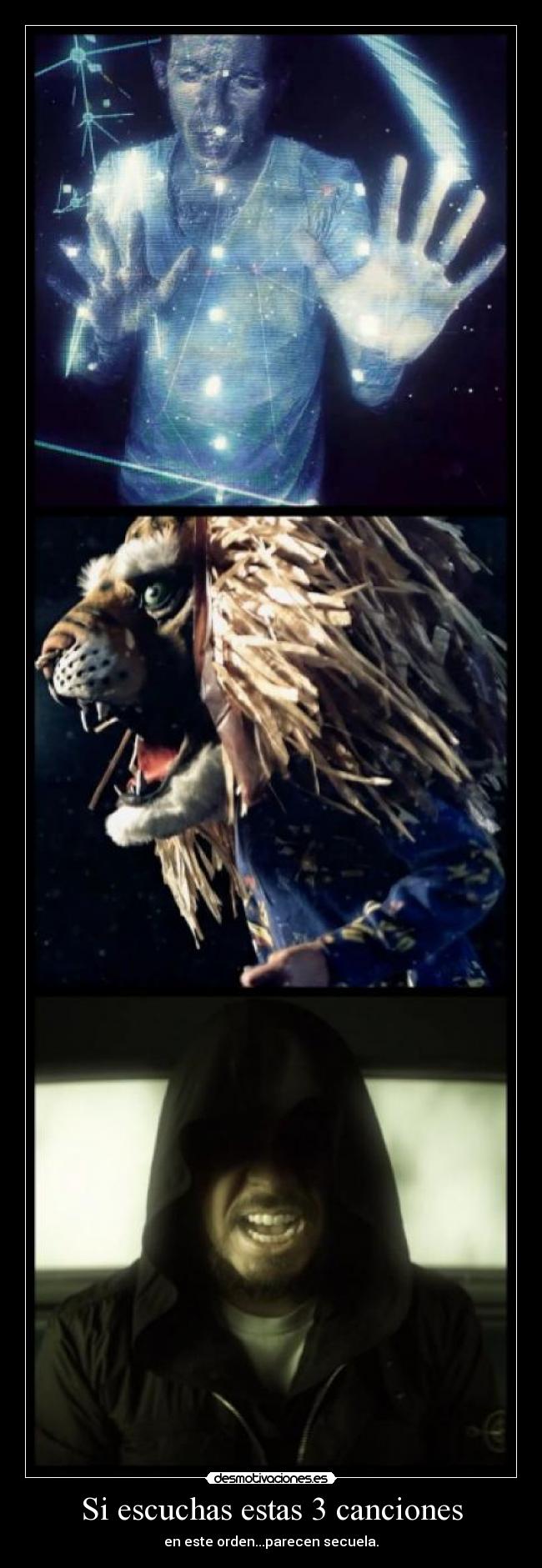 Si escuchas estas 3 canciones -