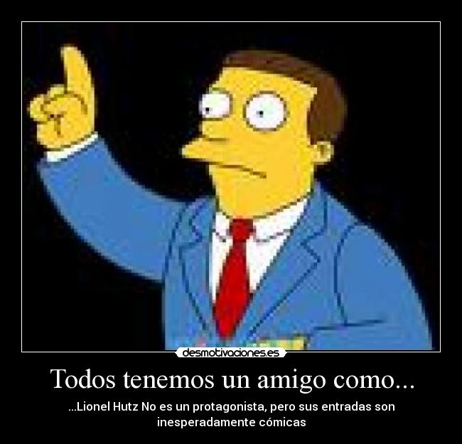 carteles lionel hutz entadas comicas desmotivaciones