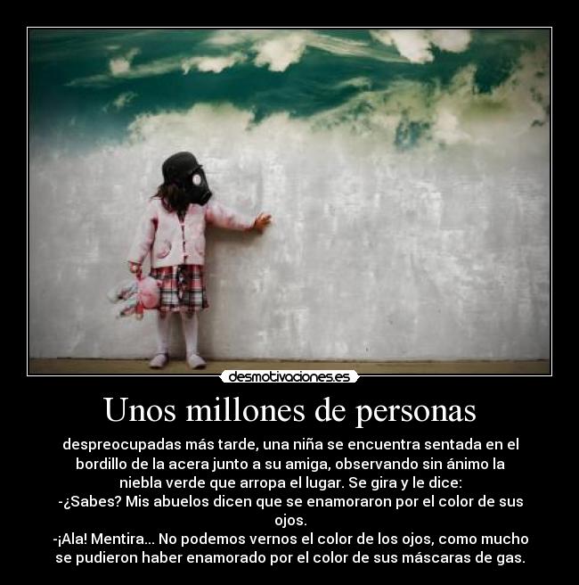 carteles unos millones personas bla bla bla yber desmotivaciones