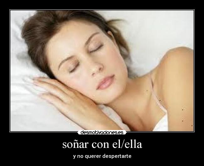 soñar con el/ella - 