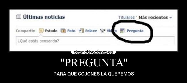 PREGUNTA -