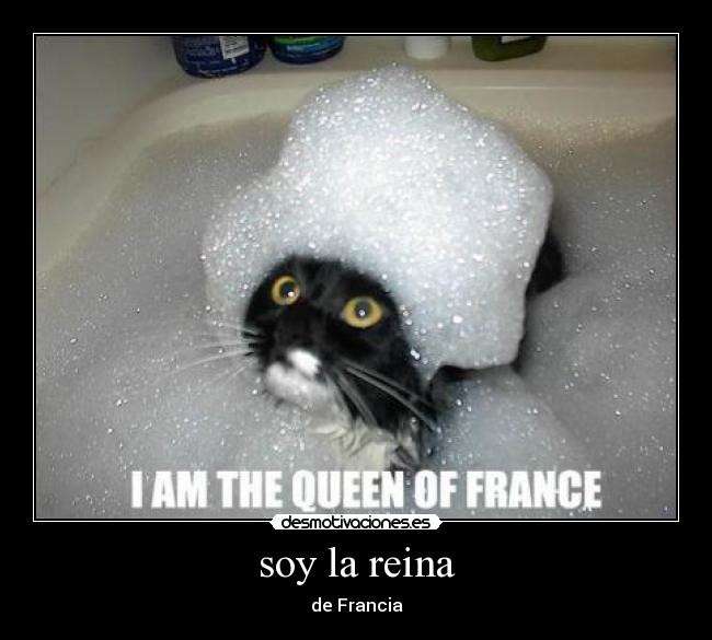 soy la reina - de Francia