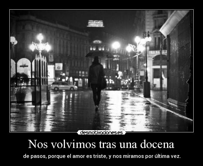 Nos volvimos tras una docena - 