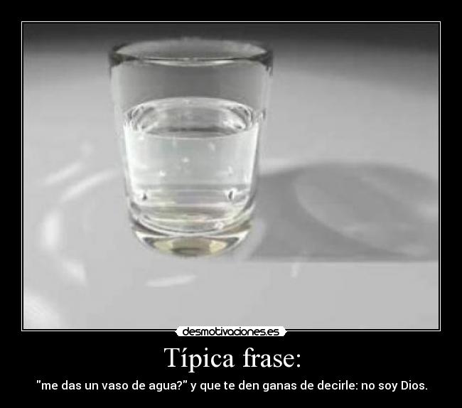 Típica frase: -