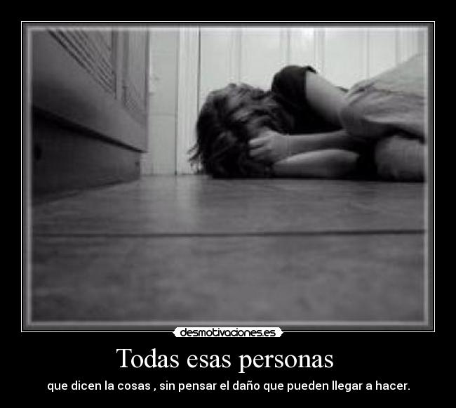 Todas esas personas -