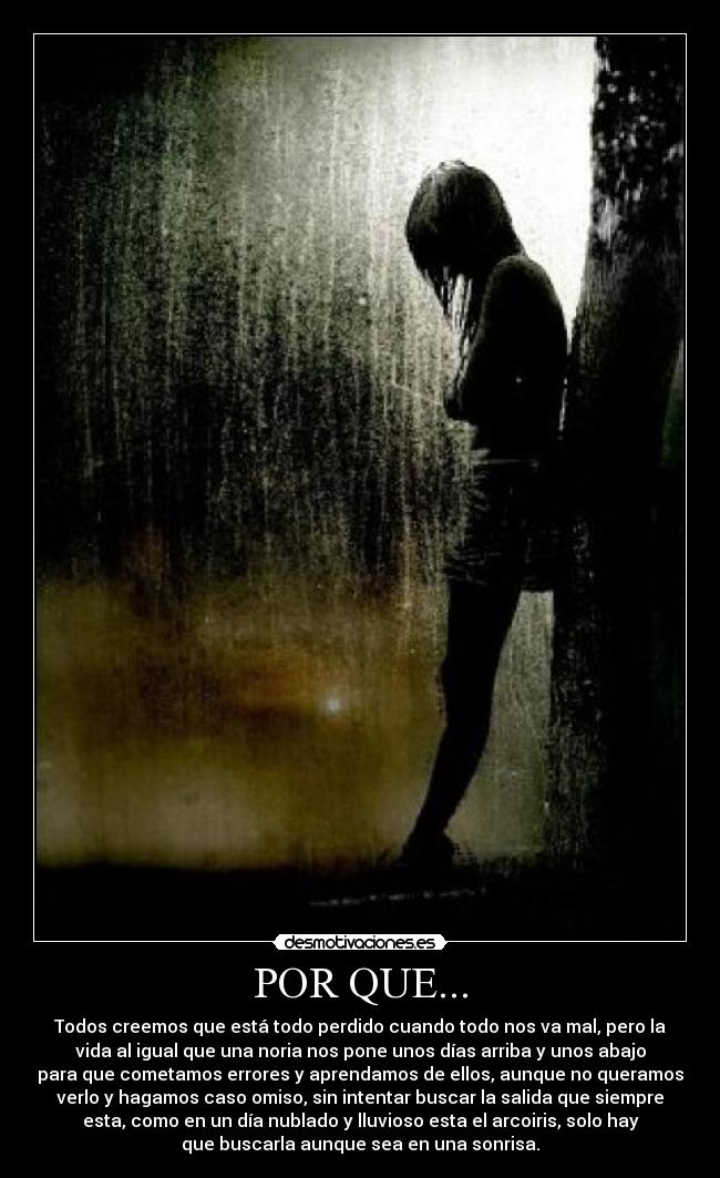 POR QUE... -