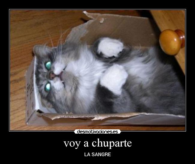 voy a chuparte - LA SANGRE