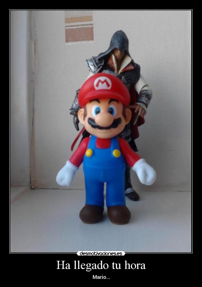 carteles mario horar ezio desmotivaciones