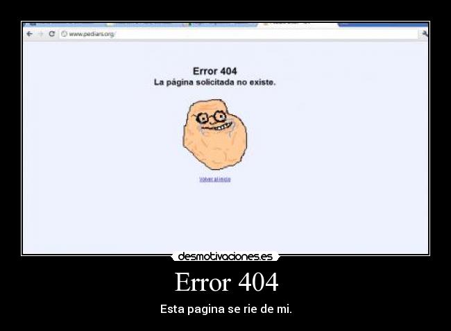 Error 404 -