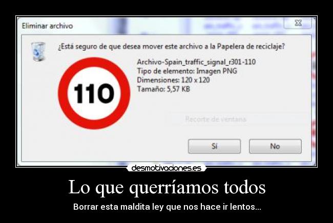 Lo que querríamos todos -