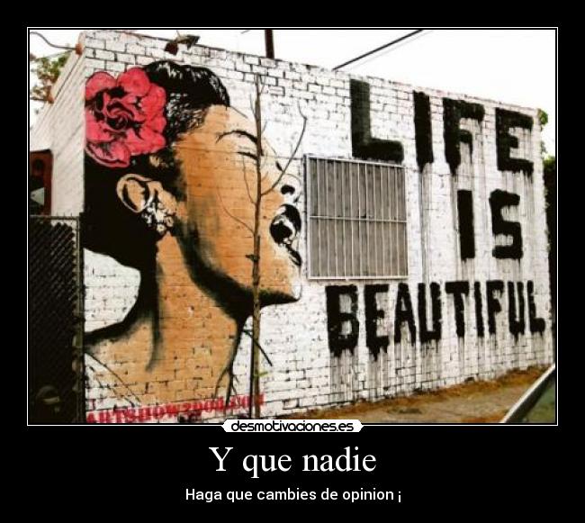 Y que nadie - 