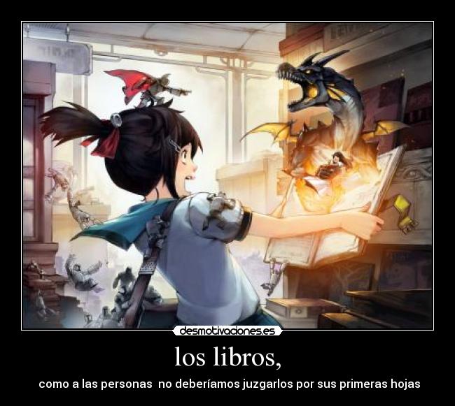 los libros, - 