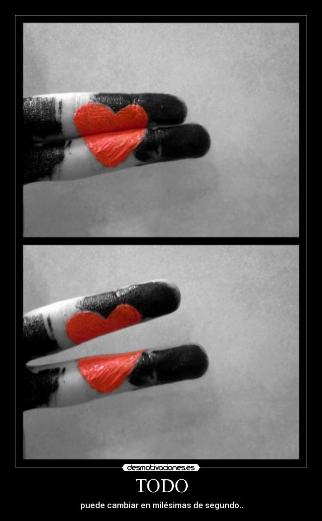 TODO - puede cambiar en milésimas de segundo..