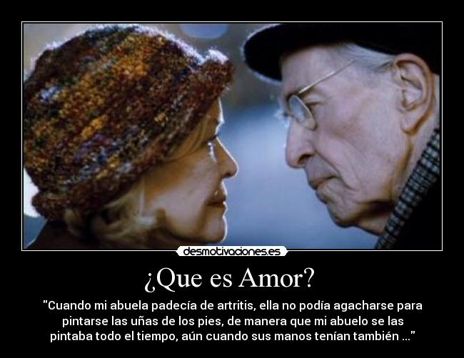 carteles amor amor ancianos desmotivaciones