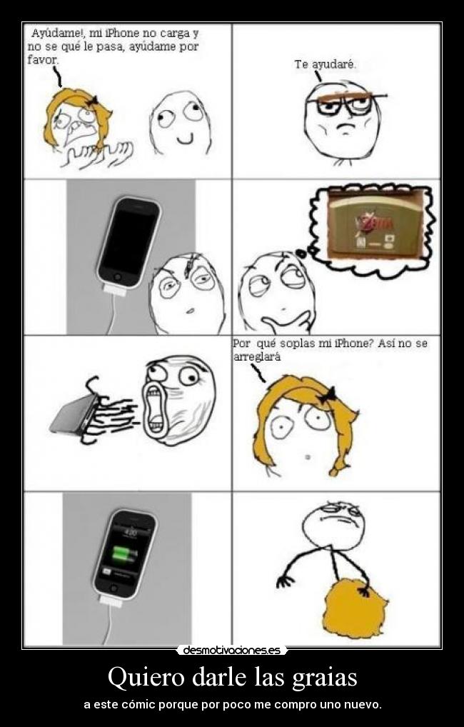 Quiero darle las graias -