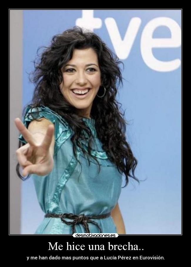 carteles lucia eurovision fraude desmotivaciones