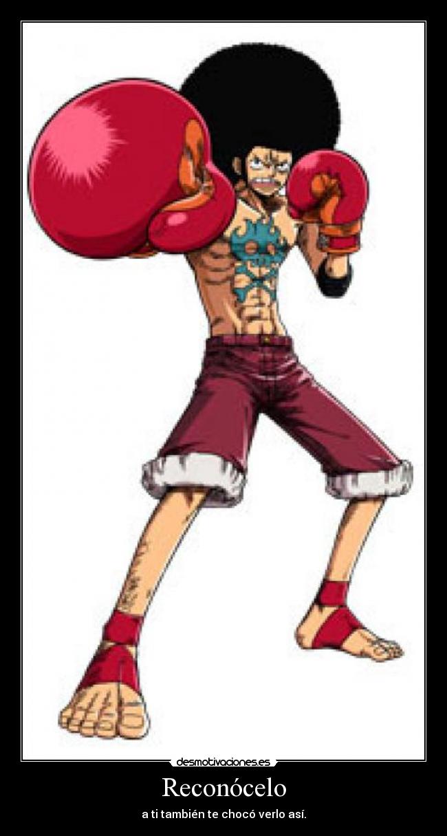 Reconócelo - a ti también te chocó verlo así.