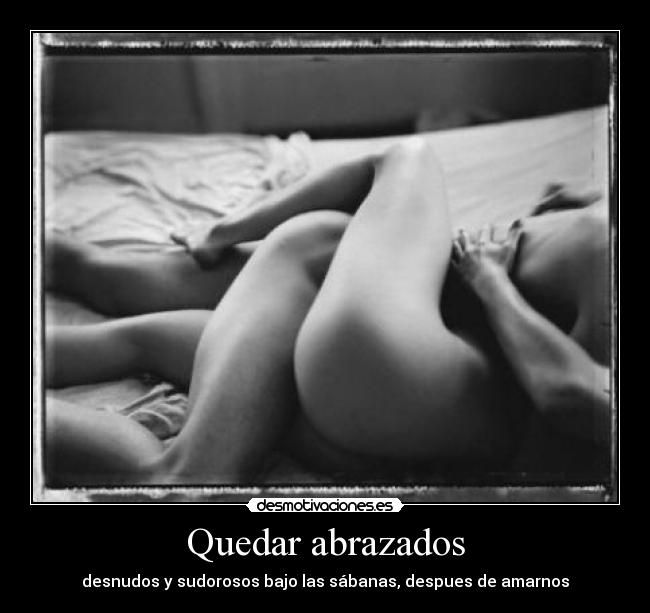 Quedar abrazados - 