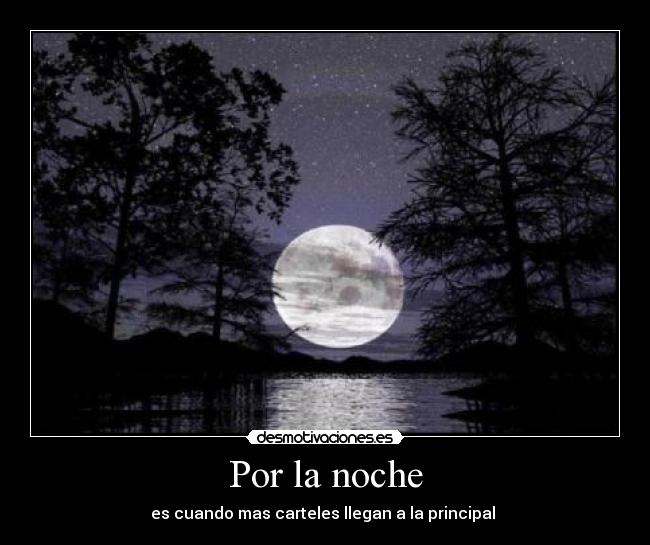 Por la noche - 