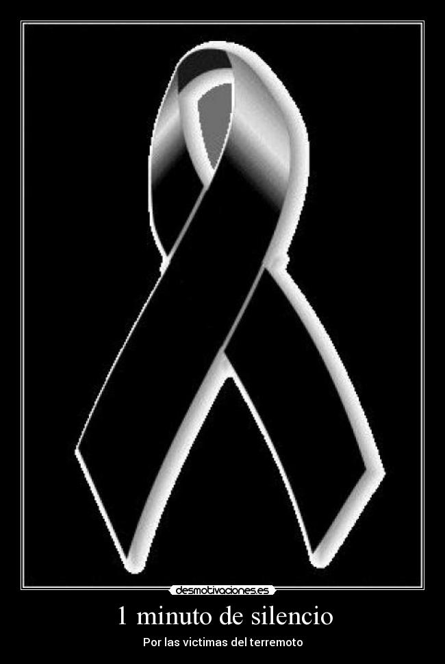 1 minuto de silencio Desmotivaciones