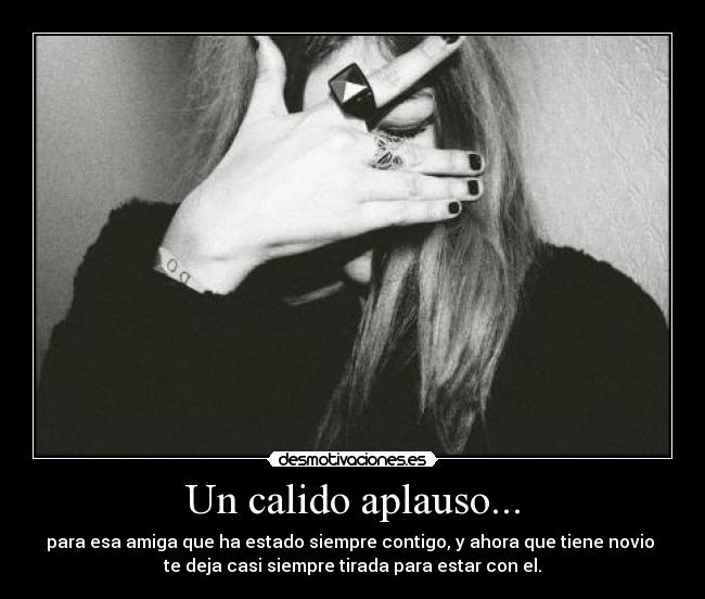 Un calido aplauso... - 