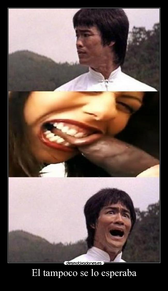 El tampoco se lo esperaba -