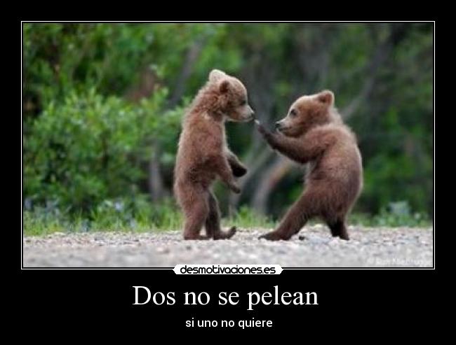 carteles dos pelean desmotivaciones