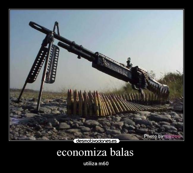 economiza balas -